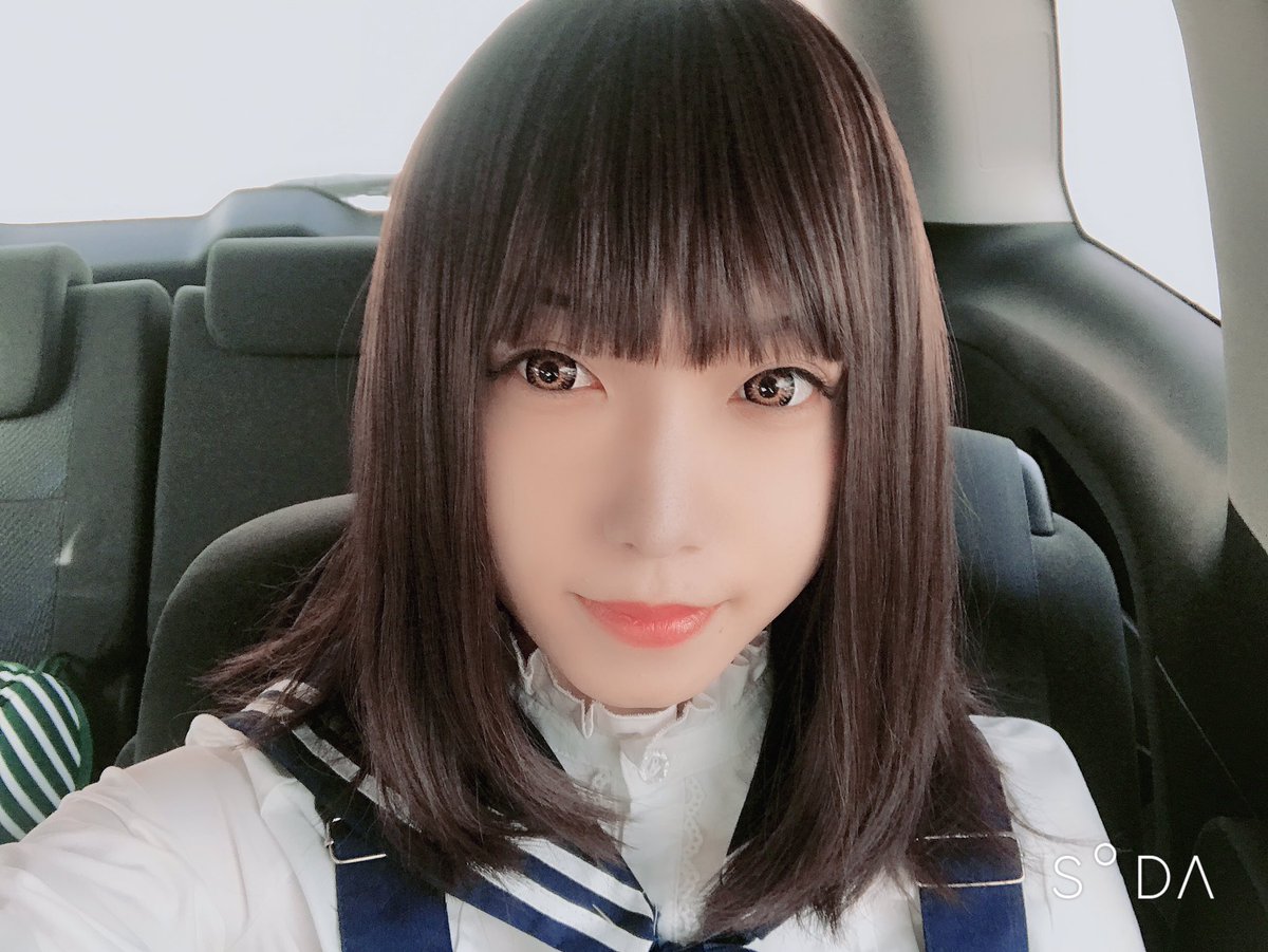 おはようございます🐹🎀 コートいらなさそう☺️✨ いってきます