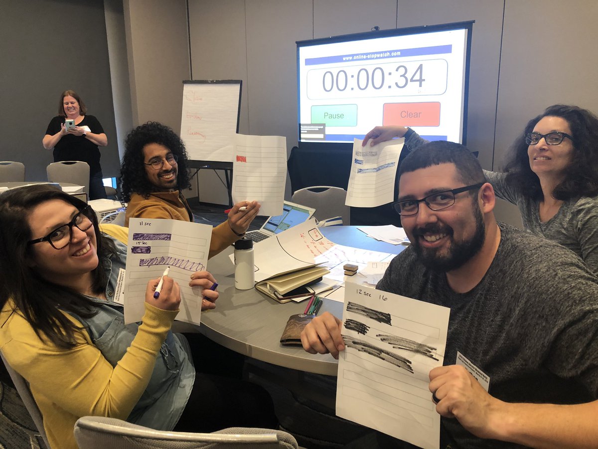 salg274's tweet photo. Engaged Ts @Mathteacher31 @DaMathGuy1 with @Estimation180 doing fractions @WeAreCTA #CTANEW Co-presented with @ilceducators @Danielle_Letts! Great day to support Ts! @SCCOE @STEAM_SCCOE @CAMathCouncil @achievethecore https://t.co/PXpK3m7TBk