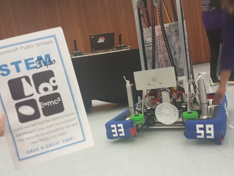 Robotics3359's tweet image. Glad to be at STEM day today! We were so happy to demonstrate what we could do to all of the future Royal Robotics members!