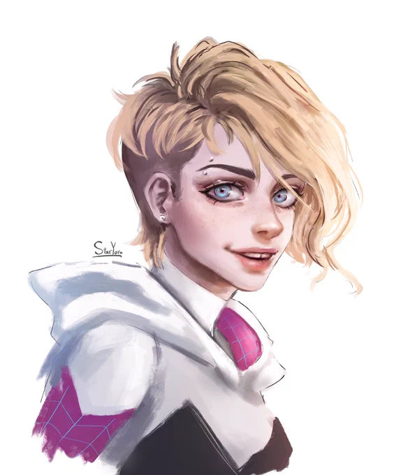 2h+ speed paint of Gwen it finally released in japan !! 