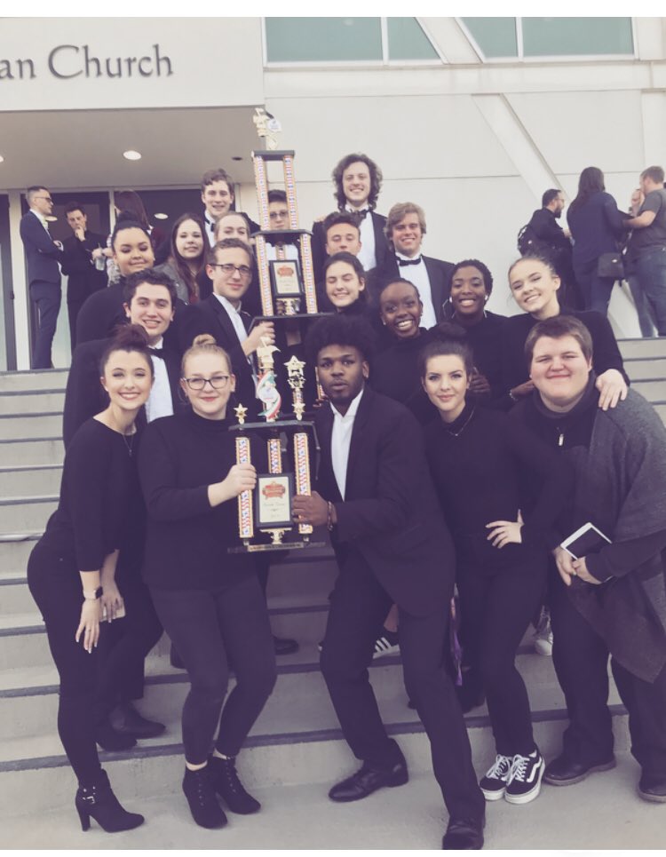 JaredGamber's tweet photo. TIMBER CREEK CHAMBER CHOIR- GRAND CHAMPIONS AT COMP! I’m so unbelievably proud of this group. First year at TC having a chamber choir and we’re already making history. Don’t sleep on us 🤷‍♂️ https://t.co/0BEUp9ohlu