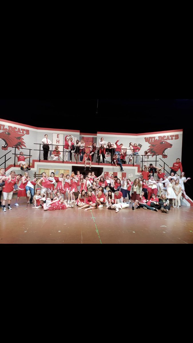 ECDRAMAC's tweet image. The cast of HSM is pumped to put on an awesome show for you guys in 5 days!!! The crazy love story of Gabriella Montez and Troy Bolton as they navigate their way through high school and its many dramatic experiences is one you definitely don’t want to miss!