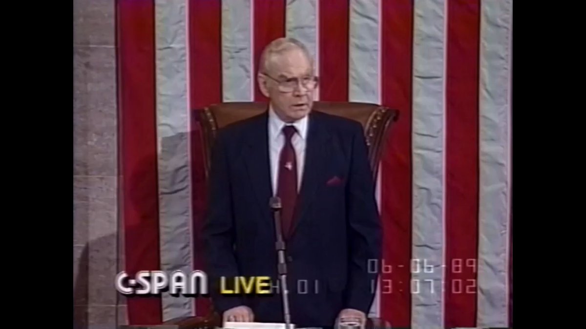 Bush41Again's tweet photo. JUNE 6, 1989: Today in history- Congressman Tom Foley is elected Speaker of the House.
https://t.co/j2pEBiqRbW https://t.co/t9fP1a3Vfk
