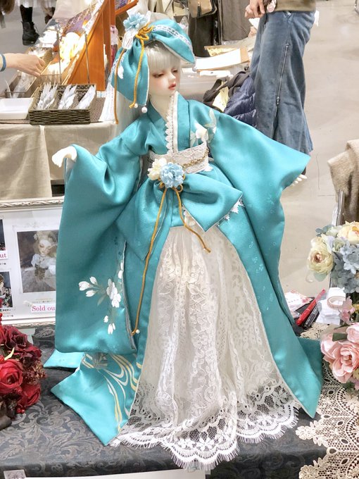 着物ドレスのtwitterイラスト検索結果