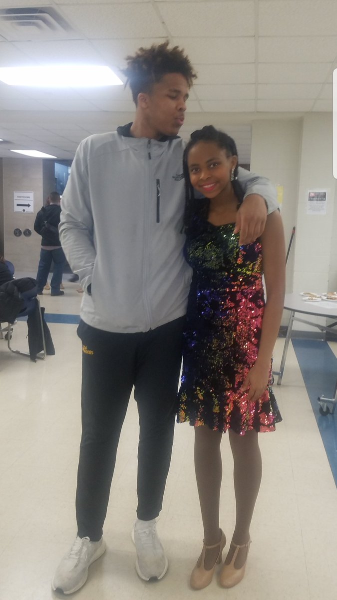 Look who made it to his sisters last show choir performance of the year.   Love these 2 so much.   Warrior Express is so much fun to watch.   Great job baby girl.   <a href="/Notorious_CWT_/">Chase Thompson</a>  @charles54374781