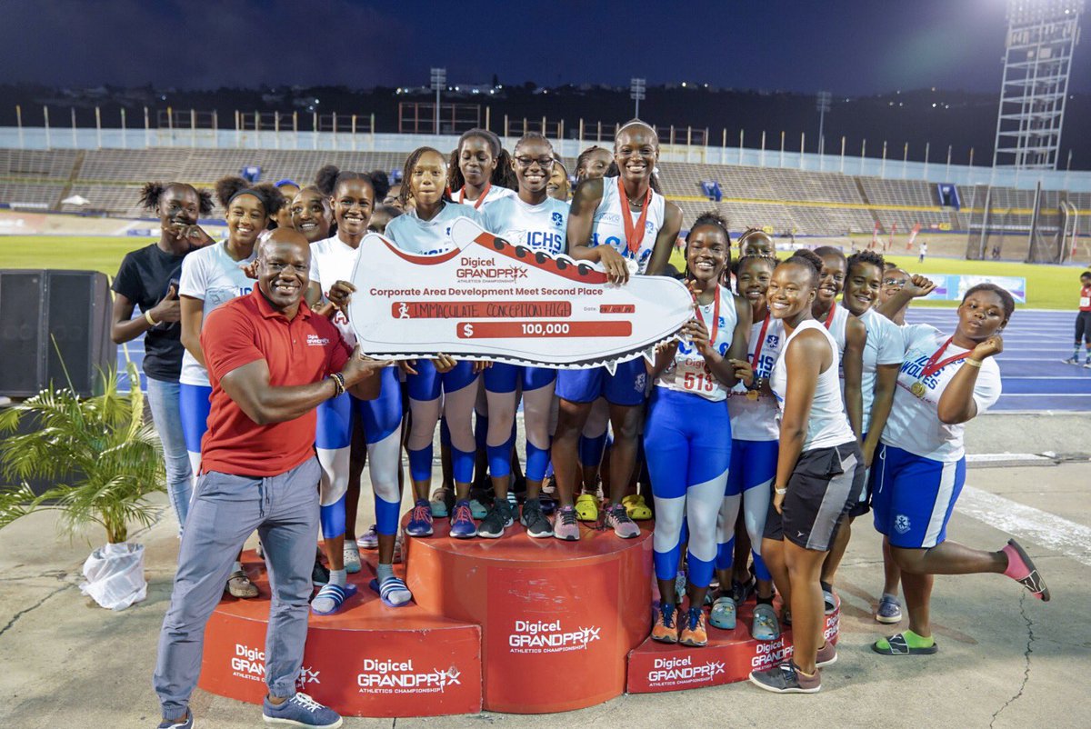 DIGICELJamaica's tweet photo. Well done ladies!
Congrats to Immaculate Conception High, who finished in 2nd and The Queen’s School finishing in 3rd place at the #DigiGrandPrix #CorporateChamps. https://t.co/V0kOtGYwXY