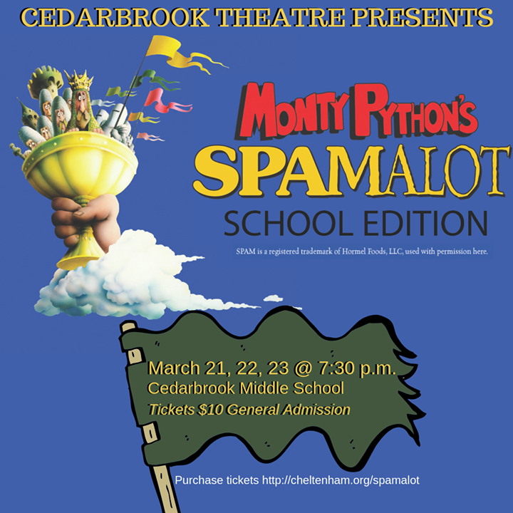 “Lovingly ripped off” from the classic 1975 comedy film “Monty Python and the Holy Grail,” Monty Python’s “Spamalot” tells the legend of King Arthur and his Knights of the Round Table in a whole new way. Featuring gallant (and not so gallant) knights, sh… ift.tt/2XRIYHk