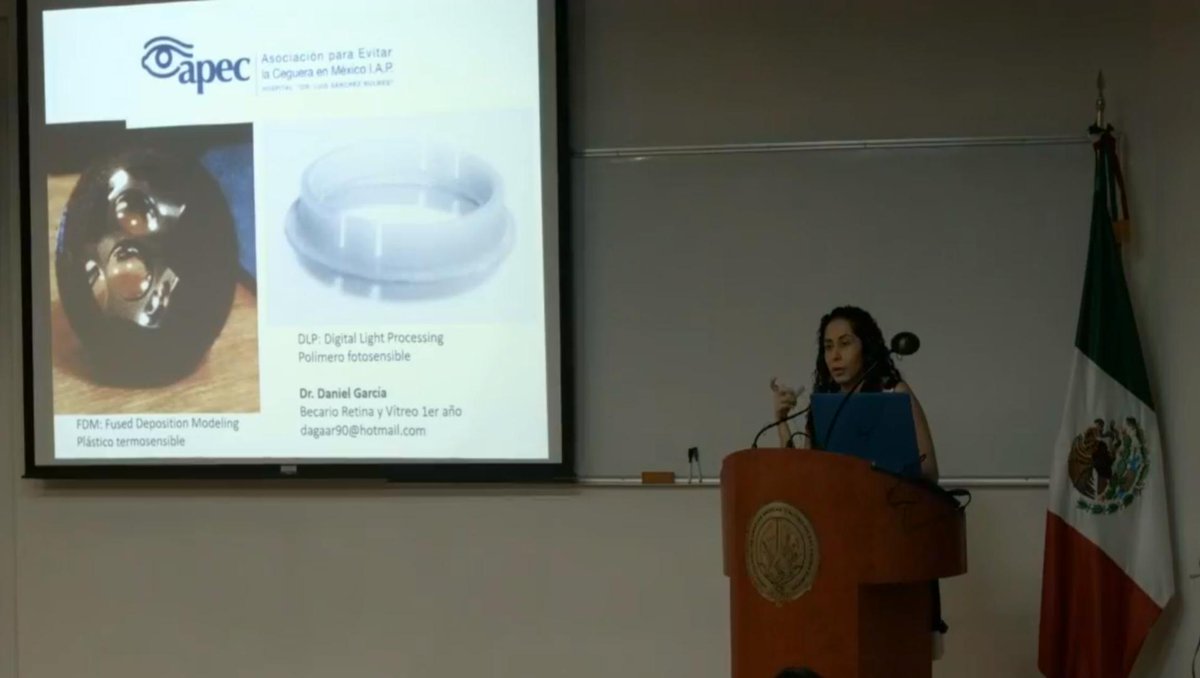 SimposioBiofab's tweet image. Concluimos con la Dra Dalia Guadarrama y sus aplicaciones en Oftalmología #BiofabricacionMexico #RegenerativeMedicine #Bioprinting #3Dprinting  @HospitalApec @amretina