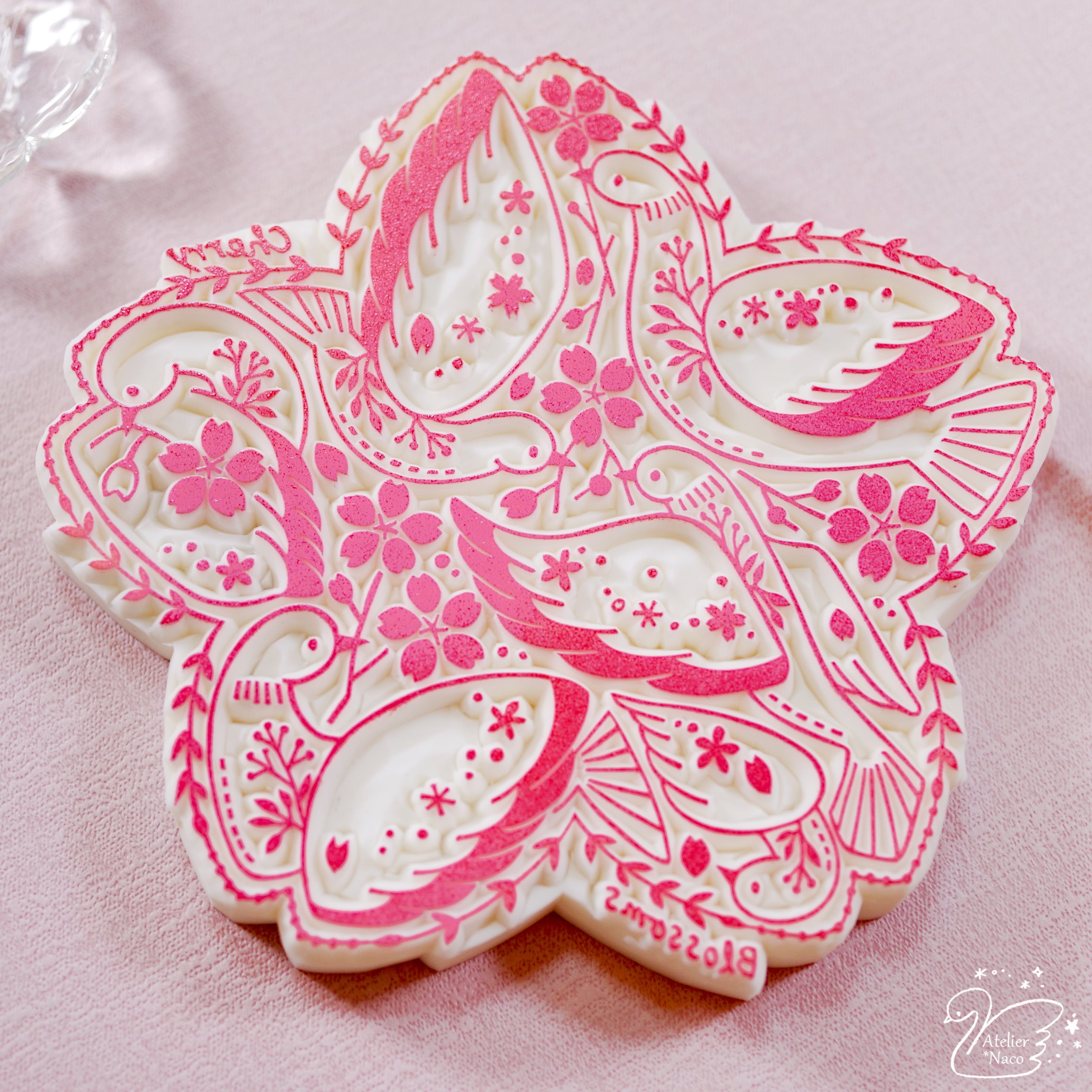 消しゴムはんこ No.251 ちびうさ ちょこっと花束 消しゴムはんこ No.251 ちびうさ ちょこっと花束