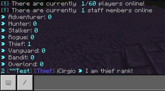 PKFactions_MCBE's tweet image. Ever wanted to know how many ranked players are in the server? Now you can, server coming very soon 😍❤️