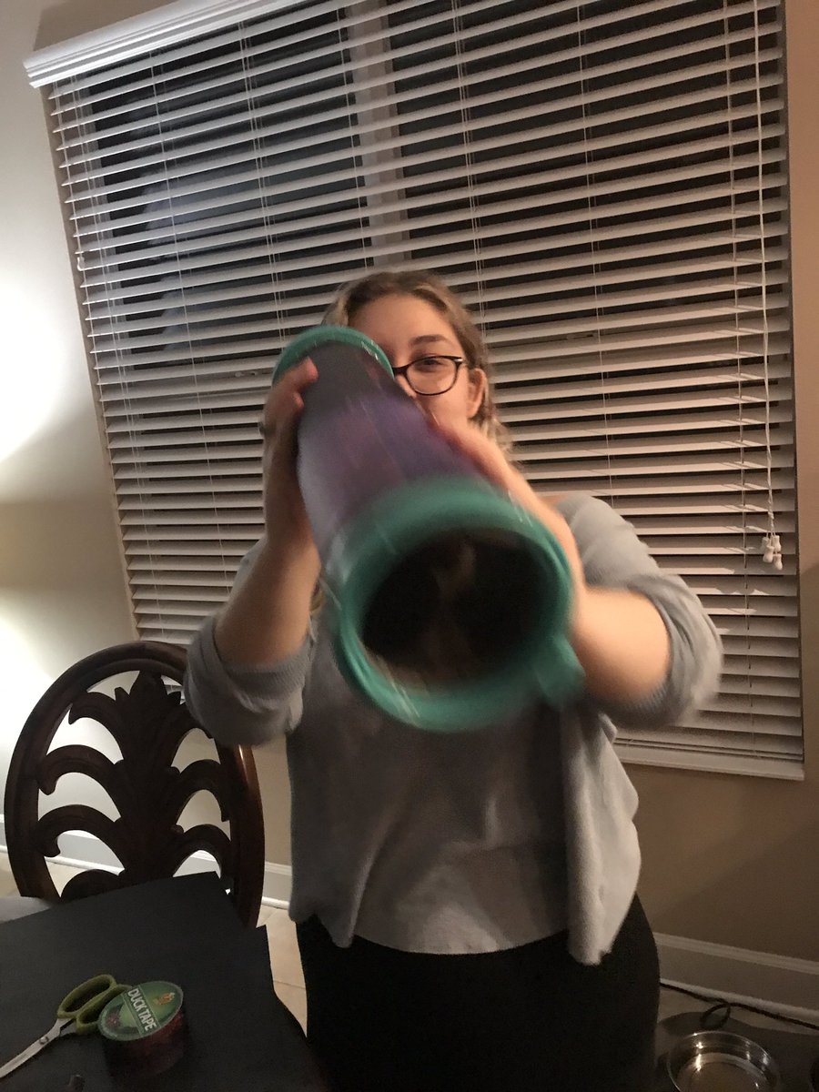astroalyssa's tweet photo. Today I turned bread crumbs into a telescope ( : https://t.co/9SoR42SIdL
