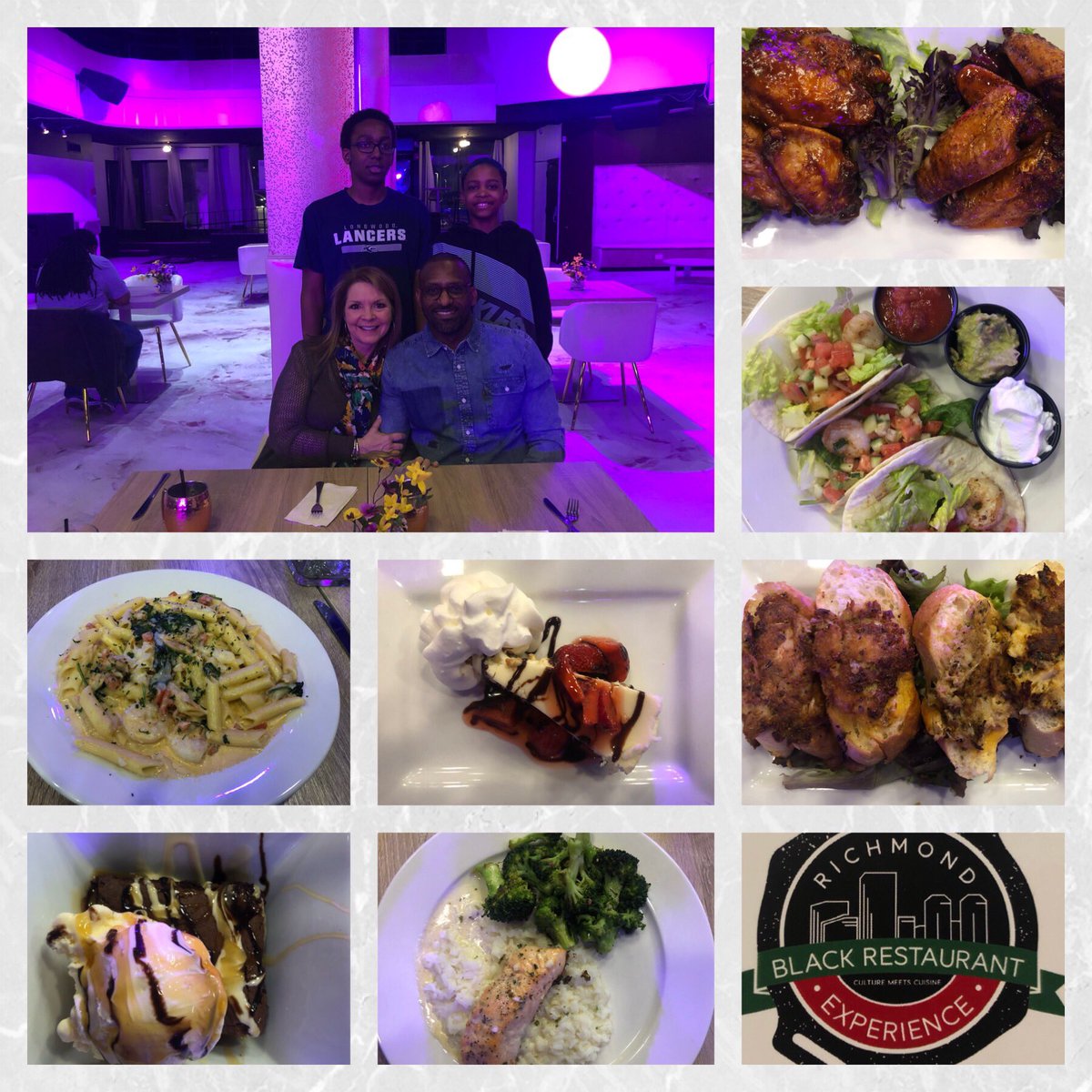 TFerrellJr3's tweet photo. Celebrating the @rbrexperience and my son Jaden’s birthday, at Main Stage Bistro. Great food, great experience. #rbre19 https://t.co/fkVXu9ZHoy