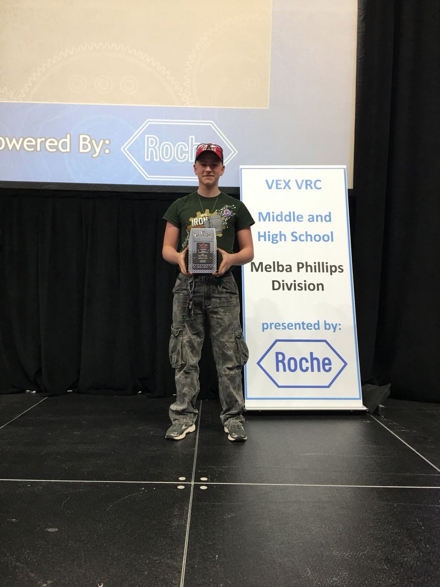 ironpriderobots's tweet photo. Indiana State Robotics Tournament Judges Award Winner- 574J!!! https://t.co/XkNm2KSb7s