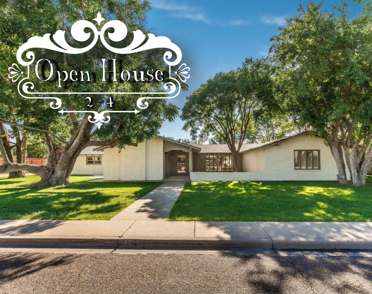 TwoRealty's tweet image. Open House Sunday 2-4                  132 Liveoak Hereford Tx