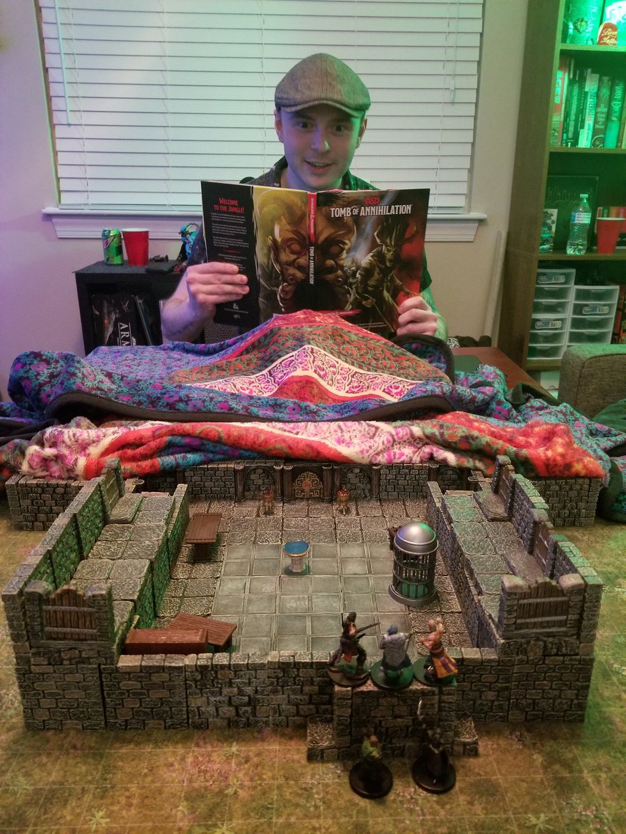 Tableflop's tweet photo. Almost at the end of the #tomb of annihilation? So much more to uncover!
#dnd #saturdays https://t.co/UxLrEmh2Ew