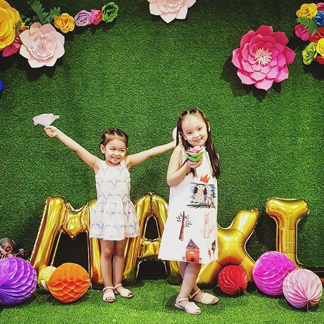 RaisingPearls's tweet photo. Happy 1st Birthday to Baby Maxi! 🎂 #birthdayparty #cadeyandyomi #sisters https://t.co/hu6wJCmfCo