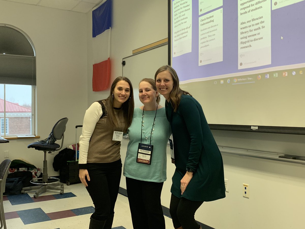 aleaglen's tweet photo. So grateful for these people in my life because of @GMUMathEd. I just spent two days feeling inspired, encouraged & challenged because of you! #vctm19 @SanghaviShruti @morgantberry @SarahMG93 @AhmadBTES @KelGreening @welpa44 @PiBaker18 @theresawills https://t.co/rHpEKch6gN