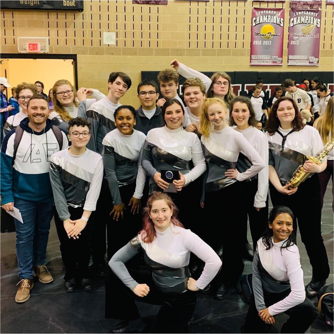 LongleafSchool's tweet photo. Congratulations to our inaugural Indoor Marching Ensemble!  They took 1st Place tonight at Wakefield High School! https://t.co/RdNIUemNqp