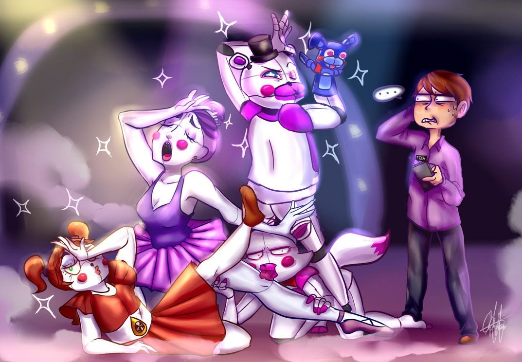 FoxnyXD's tweet image. Lol what are you guys doing 😂

@XXFt_FreddyXX 
@ManglexSpringy 
@Funtimeplushy 
@ennardbutters 
@baby_circusb64 
@SweetTrap2