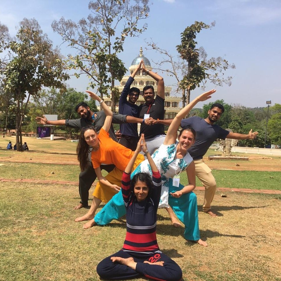 Art of living DSN course makes you become a true powerful peaceful warrior so you can better serve our one world family ♥️#dsnbangalore