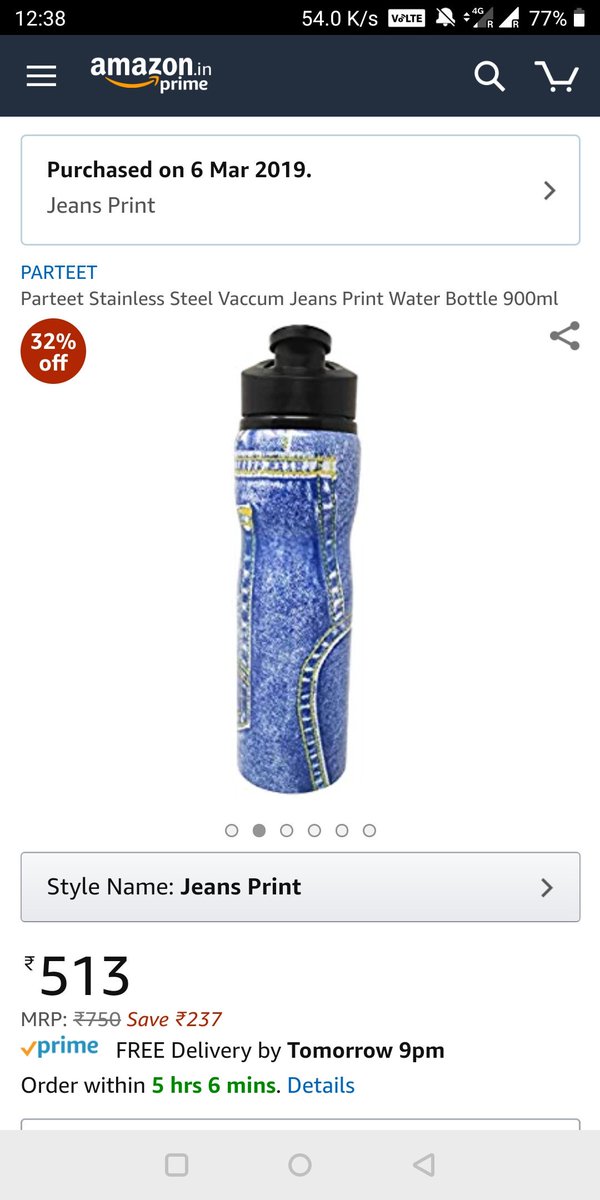 its_piyaa's tweet photo. Ordered product from @amazonIN priced 513.. but it's actual price is just 229 bought from d-mart
@amazonIN at least ask your seller to remove those d-mart tags
#disappointed #amazon #worstExperince https://t.co/WEOufrTCSd