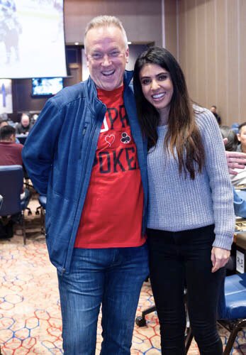 TugbaERCAN's tweet photo. Last break of Day 1B here at #WPTRollingThunder. Got to catch up w/ some of the notables today @flyinlyons, Caldo, @Pingdotcom, and @AllenKessler. Catch up with me tonight at the @WPT Champions Club dinner at the High Steaks Steak House at 8:30pm tonight @Thunder_Valley 😎♠️♥️ https://t.co/SzmVfqx5tE