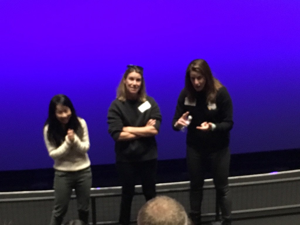 SuperHappyCpls's tweet photo. HUGE THANKS to @eva_ho @karanortman &amp; Dana Settle for hosting a screening of CAPTAIN MARVEL for #WomenFounders &amp; our families at IMAX HQ!! The perfect way to honor (and ease) the challenges of this job -- by giving us something awesome to do with the people we love! You 3 Rock! https://t.co/qJX7Zv8nTG