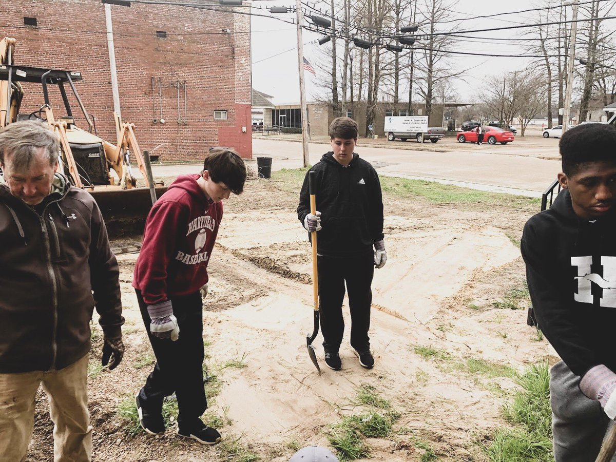 📣📣HUGE SHOUT OUT to Hartfield Academy for bringing a team to Marks this week. They accomplished some big projects, and helped put on our very first Friday Movie Night at The Village for youth. We are so thankful for all of their help. More kids events at The Village soon!🧡