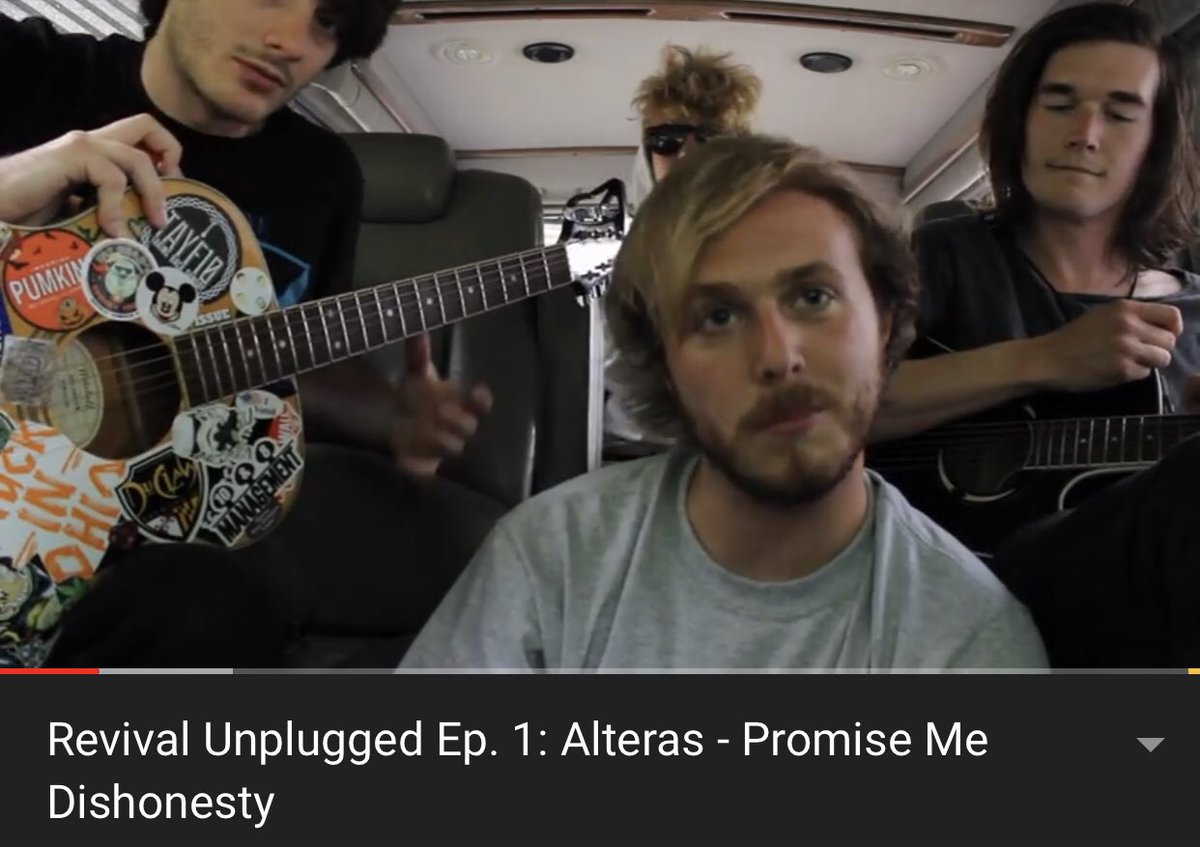 TheTYWLLost's tweet photo. Hehe, hi Alliance! Here’s a fun memory from two years ago and hoping your Saturday now is just as fun! @AlterasBand was in the first @RevivalRecs Unplugged and you can relive this fun memory at: https://t.co/w2x51uXFtM #alteras #alterasalliance #alterasband https://t.co/EZRqd4xUWD