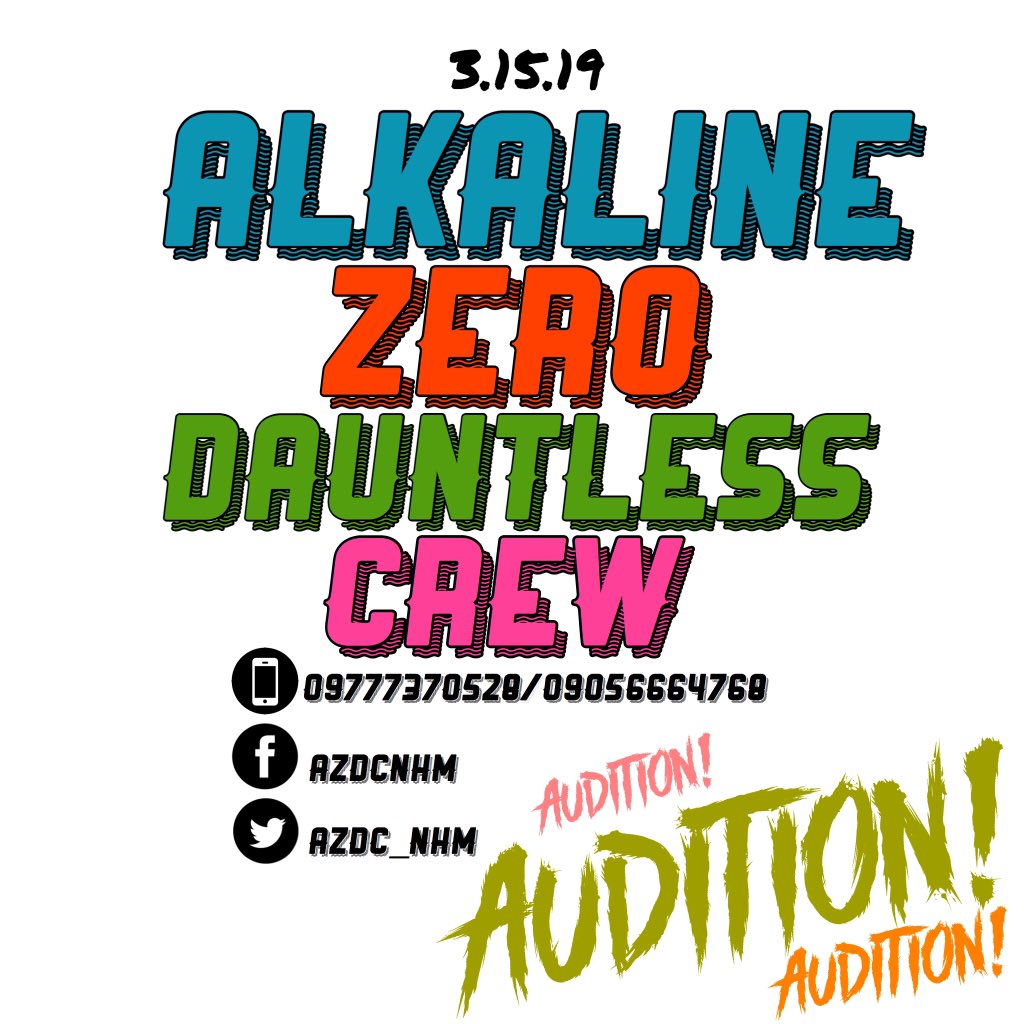 AZDC_NHM's tweet photo. FOR NHM STUDENTS: 

▪️Please prepare 1-2 minutes of dance piece. 
▪️You can do it Solo, Duo or by Group.
▪️Wear comfortable attire. 

▪️ 03.15.19 (Friday) 
🔥🔥🔥 https://t.co/ddAfCSbDem
