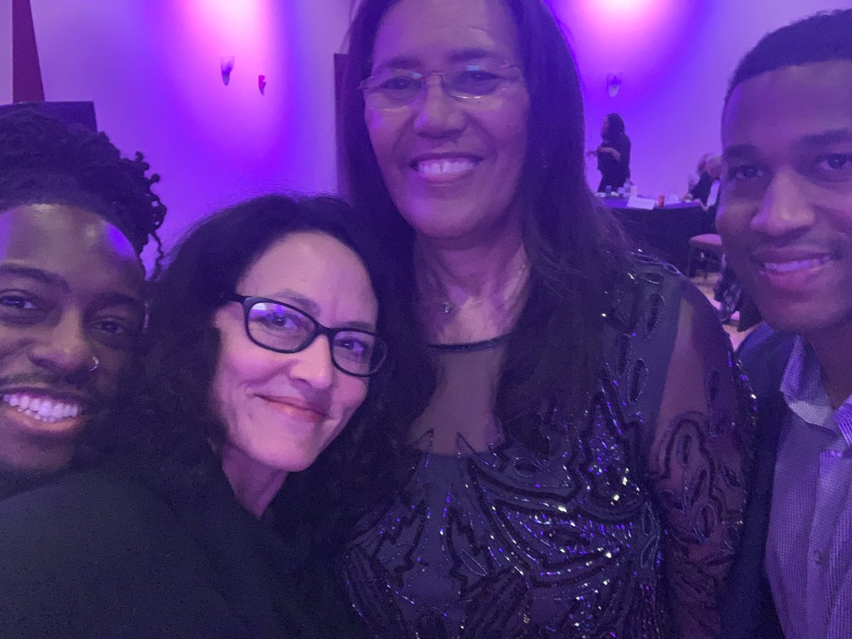 elysedashew's tweet photo. My @CMSboard colleague @Thelma4CMS and me with the visionary cofounders of @PGeducator, @mariojovan and Jason Terrell. Their work to support #MaleEducatorsOfColor started in @CharMeckSchools and has grown across the nation. https://t.co/MEUkYsC2Ny #ProfoundGentlemen #PGCIA https://t.co/pZSGrbNrfN