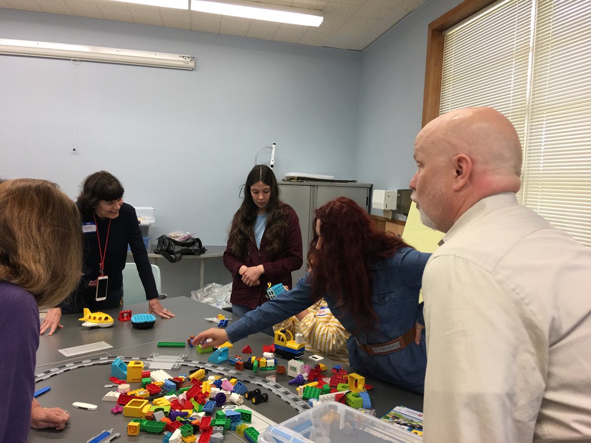 vkajones's tweet photo. Teaching, learning and problem solving... Oh My with @EMVT_STEM @LEGO_Group. #physicalcomputing #aisdcoders #csforall @EducationCoe https://t.co/Lme1bcftAV