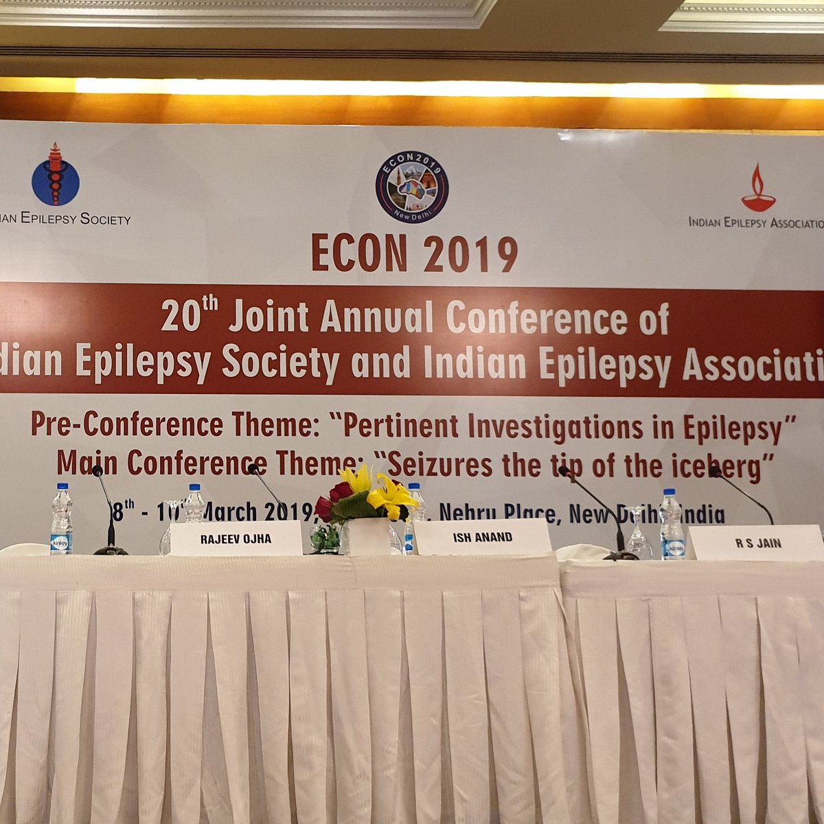rajeevnet's tweet image. Moderating session #econ2019 New Delhi : Epilepsy