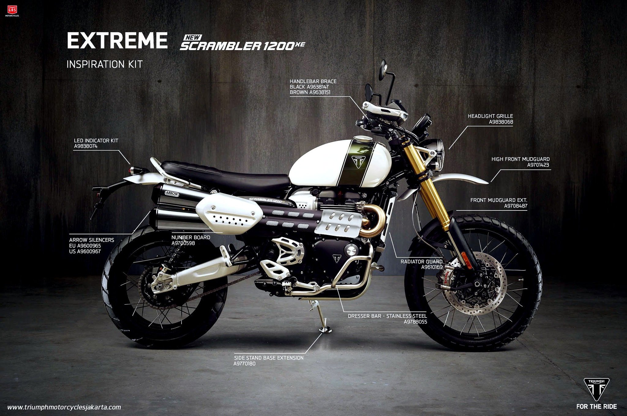 Triumph scrambler 1200 xe 2019 hotsell