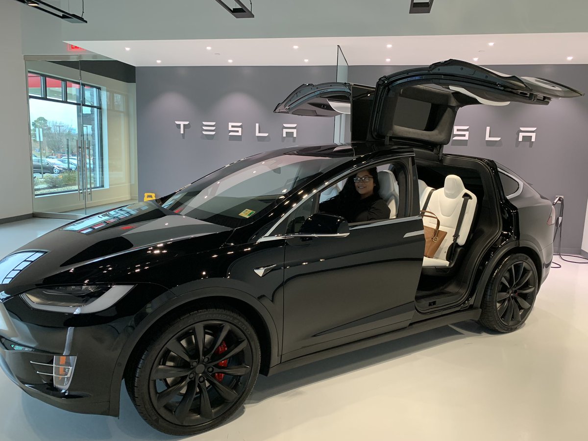 El_Schlad's tweet photo. Dear @elonmusk, just wanted to let you know my wife and I have been pinching pennies and budgeting where we can for the past two years for an S or X.  They are amazing and after visiting the dealership for the first time, we are convinced we made the right decision.  #p100d https://t.co/4Kwxllp0cE