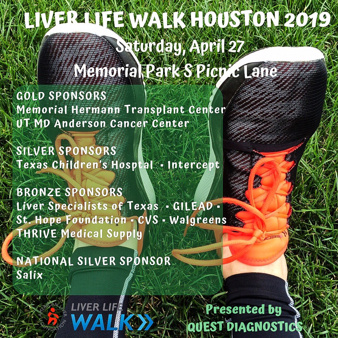 Sign up to walk or volunteer liverlifewalk.org/houston/. #ABC13 #BeeBusyInc #BREAKING #cancer #diets #FattyLiver #health #hepatitis #houston #khou11 #LiverDisease #liverhealth #NAFLD #wellness