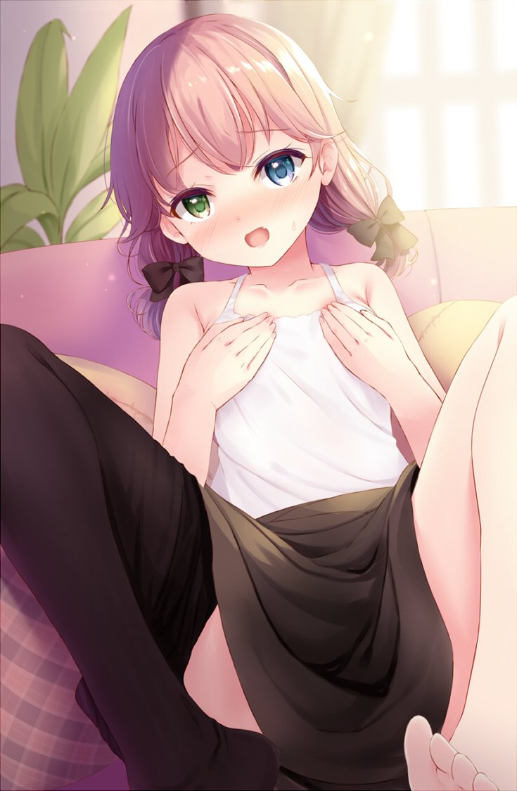 「オッドアイな娘 」|相音うしおのイラスト