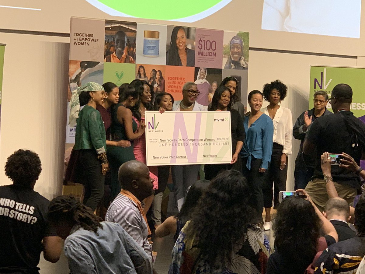 Congratulations to all of our winners! #SheaMoisturexNewVoices #PitchBlack512 #MVMT50