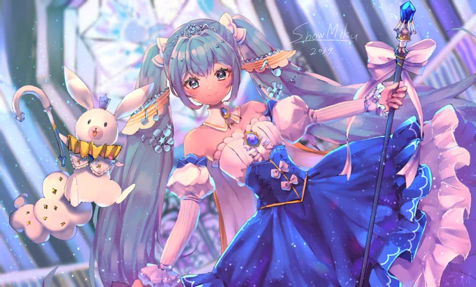 ミクの日〜!(遅刻)
今年はローソンコラボのビジュアル描かせていただいたり、ミクちゃんを通じてたくさん成長させてもらった一年でした!大好きなミクちゃんへ愛を込めて?
#雪ミク #初音ミク #ミクの日 