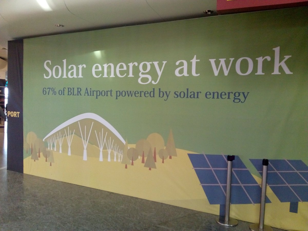AishwaryaSudhir's tweet photo. Woohoo #solarenergy #Bangalore #SolarOverCoal https://t.co/wVR3hInQMJ