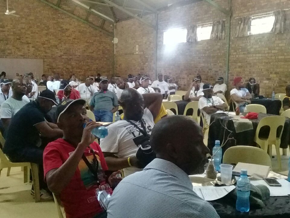BernardMSithole's tweet photo. Day 3 of the #DSDMENSCAMP Mr. Meshack Kekana @MeshKekana of @DadsinthePic #DadsInThePicture is giving his word of thanks and motivation for the men. "We are all daddies and we are all fathers to every child you see" and "Remain a good man you are ππ" @The_DSD @socaIval @zibuse https://t.co/BjdI8h48RP