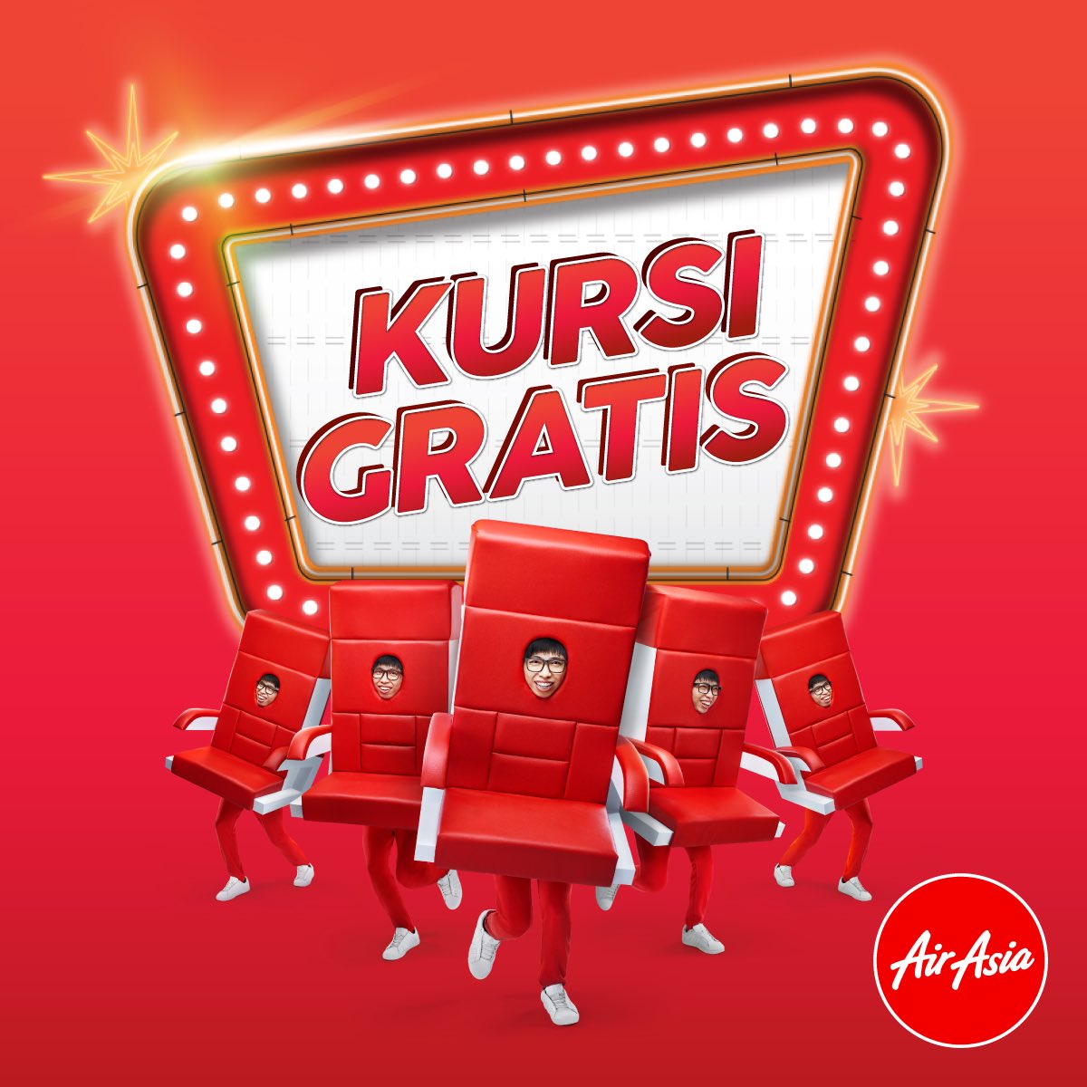 airasia_indo's tweet photo. Udah niat banget #MengejarKursiGratis sampe nongkrong depan laptop dari tengah malam, tapi belum dapat juga KURSI GRATIS? 

Baca artikel ini https://t.co/4FdWkYQLlG supaya kamu gak kebingungan untuk dapatkan kursi gratis dengan 5 juta kursi promo yang ada! https://t.co/1sC2BpCMsn