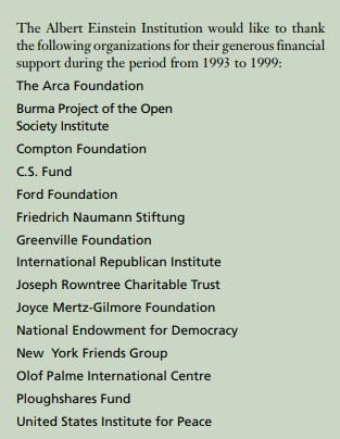 Their funding draws from various state-department sources, and in their list of 'friends', one can find a web of US tools of empire. For instance the Albert Einstein Institute, founded by Gene Sharp, funded by the Natl. Endowment for Democracy, US Institute for Peace, etc. etc.
