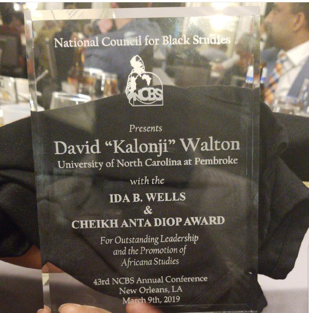 Congrats to our alumnus, the man the myth the legend, <a href="/d_k_walton/">Kalonji</a> on his honor today! #welldeserved #NCBS2019
