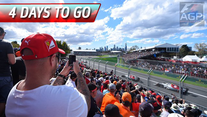 4⃣ Days to go! There is only one place to be 🇦🇺 #AusGP #F1