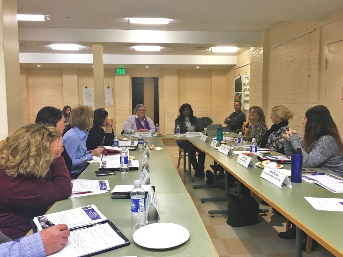 AMBichotte's tweet photo. Honored to have sat down w/ women #WBE at a roundtable discussion hosted by @AMCarrieWoerner in #SaratogaSprings to discuss #MWBE challenges & opportunities. Extend ##Article15a for 5 years, fix the #certification process & build capacity @NYSA_Majority https://t.co/fgeN8MEvee https://t.co/DLZu3BbSLj