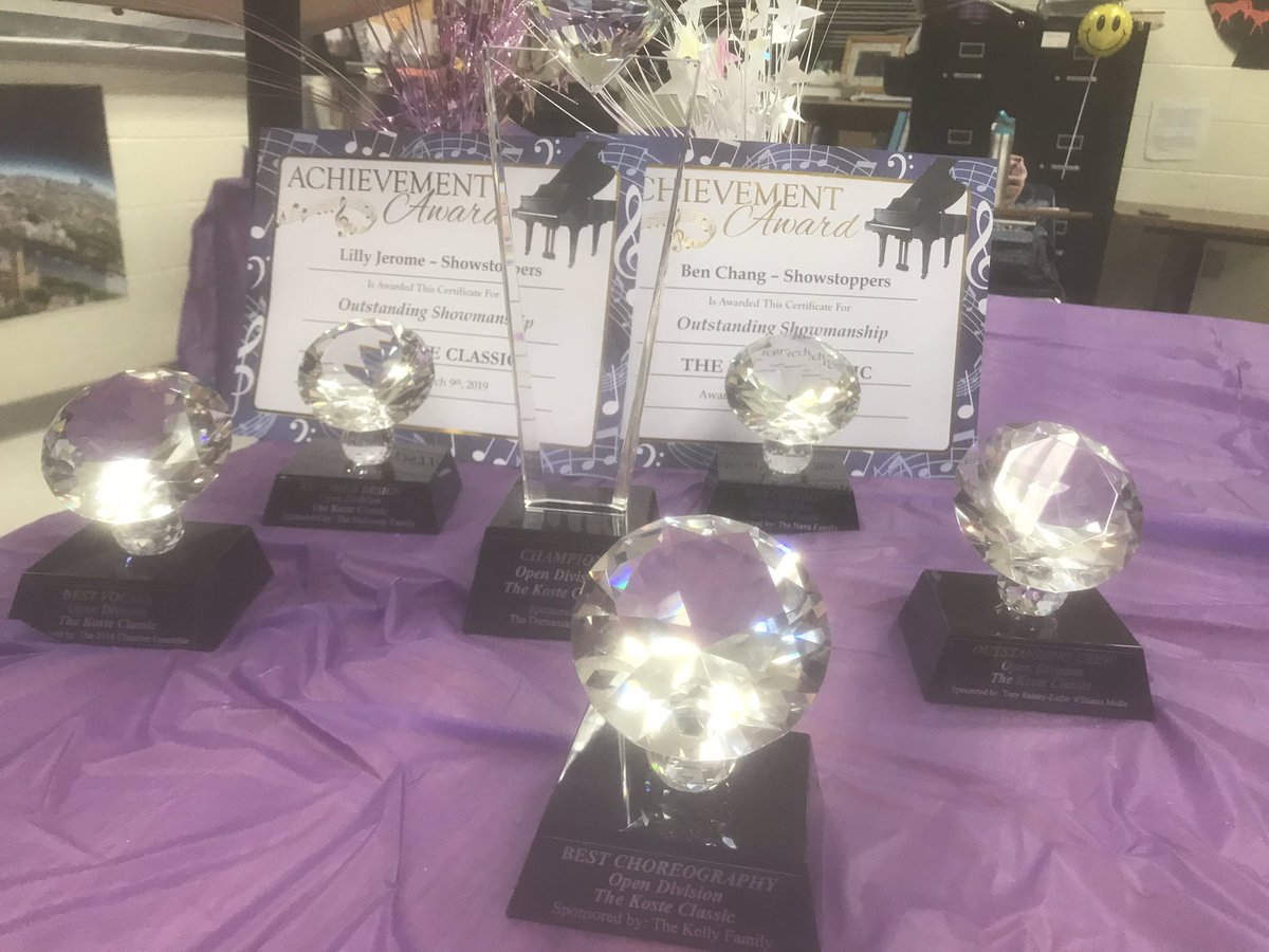 MAKirkendall23's tweet photo. Chantilly Showstoppers!  Champion! Best Show Design! Best Choreography! Best Vocals! Best Crew! Best Costumes! ❤️🎤🎶 🏆 @chstkn @Chantilly_HS @chantillychoir https://t.co/5yT3ynieGy