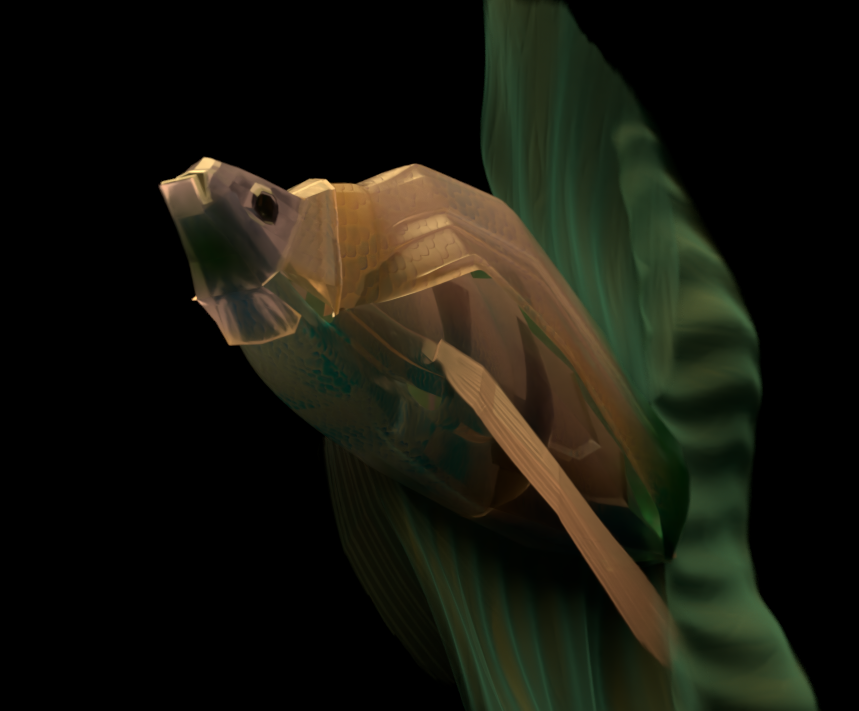 RFTobar's tweet photo. There's a scene to be made but almost done with model. #wip of #fish. #octanerender #lightwave3d #animalart #cgart #digitalart #modeling #digitalorigami #lowpoly #lowpolyart https://t.co/zwAsNqjs7x