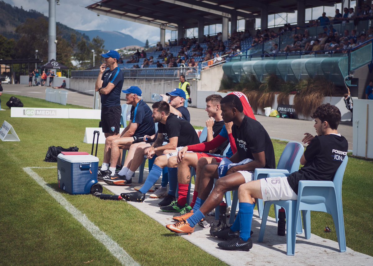 TotalFootballNZ's tweet photo. Tasman United v Eastern Suburbs. @ESAFC look all but guaranteed to finish second in the #ISPSHandaPrem #TUvES #NZFootball #ISPSHandaPrem https://t.co/OmDgKNBAWs