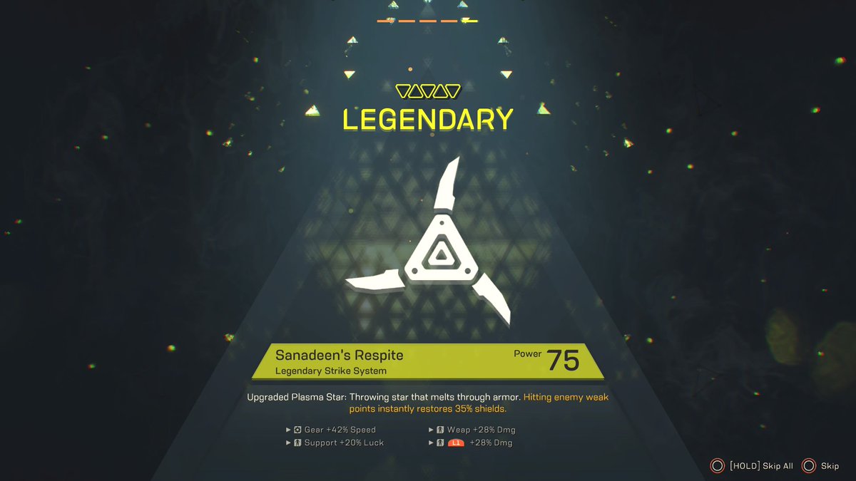 SpoiledPepsi's tweet photo. @anthemgame First Legendary 😍 #anthemgame #AnthemInterceptor #PS4 https://t.co/BAPdXWXNzo